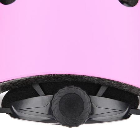 Kask rowerowy na rolki deskorolkę hulajnogę Nils Extreme MTW001 różowy rozmiar L 58-61 cm