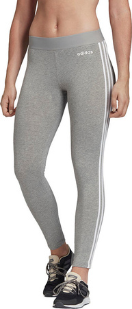 Legginsy damskie adidas Essentials 3 Stripes Tight jasnoszare FQ4123