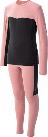 Zestaw bluza legginsy dziecięca bielizna termoaktywna wełna Merino Elbrus Melor rozmiar 152