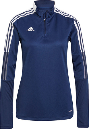 Bluza damska adidas Tiro 21 Training Top granatowa GK9660