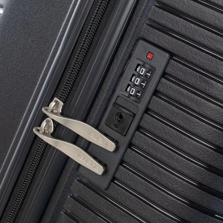 Walizka podróżna na kółkach twarda Iguana Cantabria II 97 litrów 75 x 48 x 30 cm