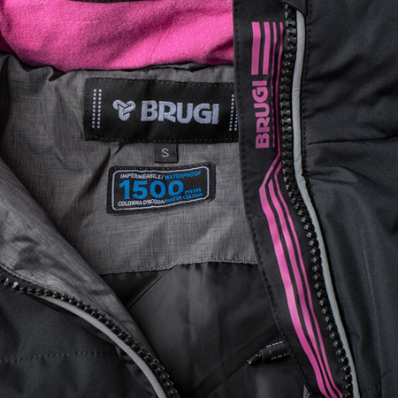 Damska kurtka narciarska ocieplana membrana 1500mm Brugi 2ALK rozmiar M