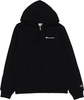 Bluza męska Champion Full Zip Hoodie czarna 220260 KK001