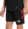 Spodenki dla dzieci adidas Tiro 26 League czarno-czerwone KA8814
