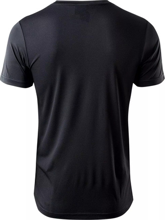 Męska koszulka treningowa z krótkim rękawem Martes Bisic czarna rozmiar L