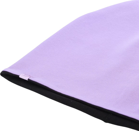 Czapka dwustronna dla dzieci 4F U505 fioletowa/czarna 4FJWSS25ACAPU505 52S