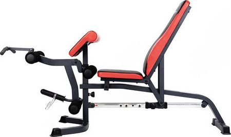 Ławka treningowa pod sztangę modlitewnik HMS wymiary 183 x 69 x 85 cm