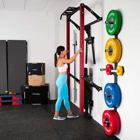 Klatka treningowa składana red HMS klt22 wielofunkcyjna