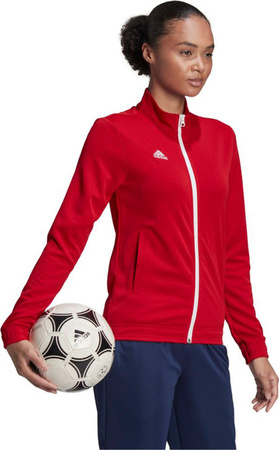 Bluza damska adidas Entrada 22 Track Jacket czerwona H57562