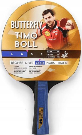 Rakietka do tenisa stołowego ping ponga Butterfly Timo Boll Gold 85021