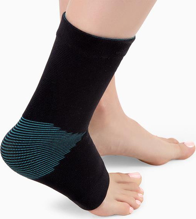 Ściągacz stabilizator opaska na kostkę HMS SS1525 turkusowo-czarny rozmiar XL