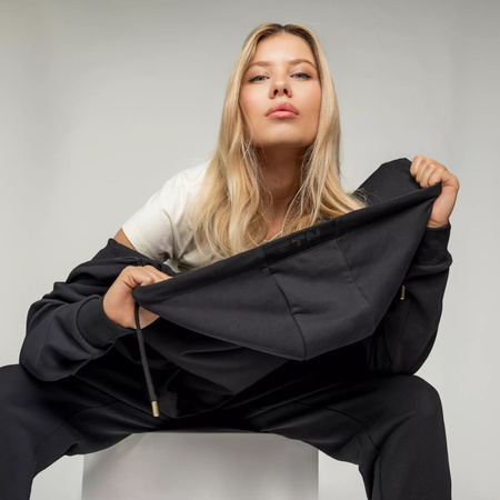 Damska bluza z kapturem bawełniana Fitanu Fari W rozmiar S