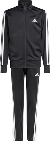 Dres dla dzieci adidas Essentials Climacool Kids 3 Stripes Training Tracksuit 205 czarny JD6502
