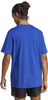 Koszulka męska adidas Essentials Single Jersey Embroidered Small Logo Tee niebieska IC9284