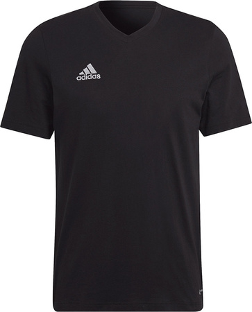Koszulka męska adidas Entrada 22 Tee czarna HC0448