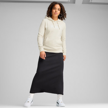 Bluza damska Puma ESS No.1 Logo Hoodie kremowa 682391 87