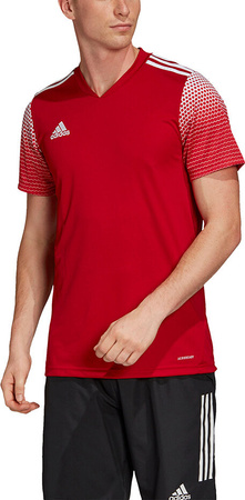 Koszulka męska adidas Regista 20 Jersey czerwono-biała FI4551