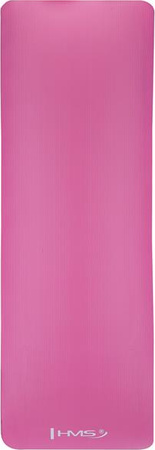 Mata antypoślizgowa do ćwiczeń jogi yogi fitness HMS ym03 różowa 183 x 61 x1cm