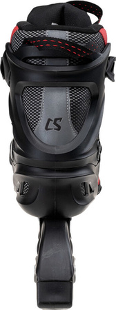 Rolki męskie Coolslide Roma czarno-czerwone rozmiar 44