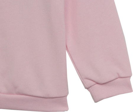 Dres dla dzieci adidas I Lin ft Jogger różowo-szary H65821