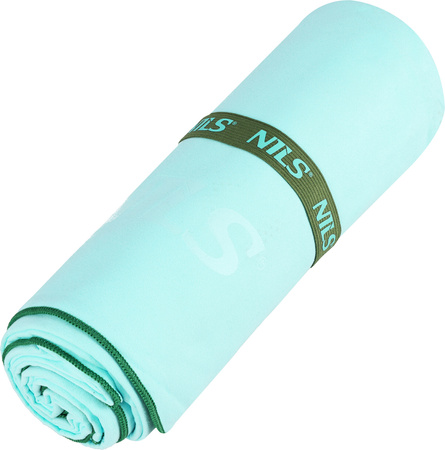 Ręcznik turystyczny z mikrofibry szybkoschnący Nils NCR13 zielony 200x90 cm