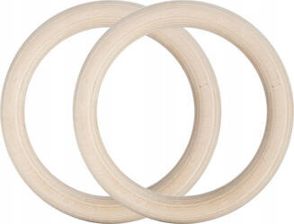 Drewniane kółka gimnastyczne z miarką HMS TX07