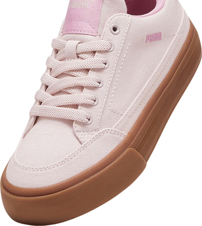 Buty dziecięce Puma Court Classic różowe 395020 11