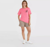 Damska koszulka z krótkim rękawem O'neill FUTURE SURF SOCIETY REGULAR T-SHIRT perfectly pink rozmiar M