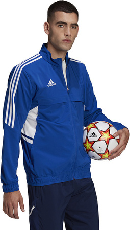 Bluza męska adidas Condivo 22 Presentation Jacket niebieska HA6245