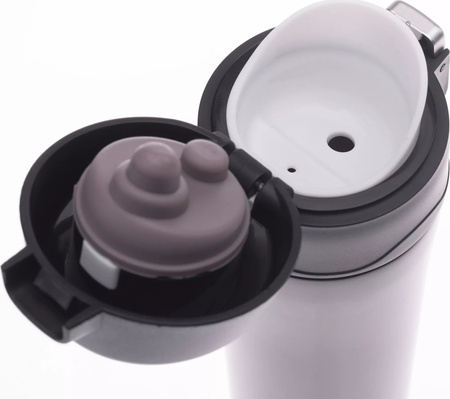 Kubek terminczny turystyczny Martes Kafa czarny 420 ml