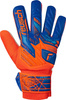 Rękawice bramkarskie Reusch Attrakt Starter Solid Junior pomarańczowo-niebieskie 5572514 2290