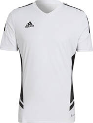 Koszulka męska adidas Condivo 22 Jersey V-neck biało-czarna HA6290