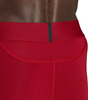 Spodenki męskie adidas Techfit Aeroready Short Tights czerwone HP0616