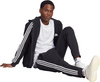 Bluza męska adidas Essentials Fleece 3-Stripes Full-Zip czarna IB4029