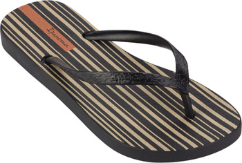Klapki japonki damskie Ipanema Classica Hap czarno-beżowe 83539-AR971