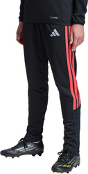 Spodnie dla dzieci adidas Tiro 26 League Slim czarno-czerwone JY7115
