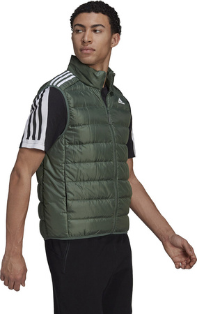 Kamizelka męska adidas Essentials Down Vest zielona HK4650