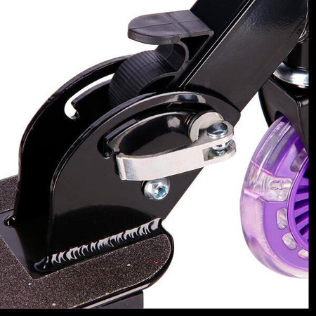 Hulajnoga Nils Extreme hd025 led violet