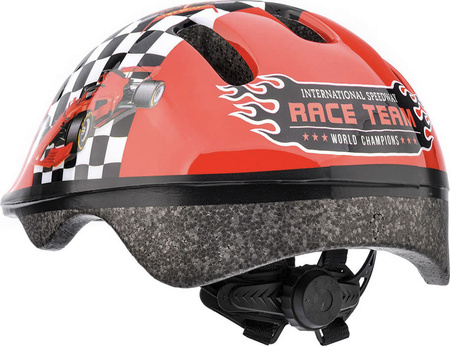 Kask rowerowy na rolki deskorolkę Meteor KS06 Race team roz XS 44-48cm