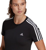 Koszulka damska adidas Essentials Slim T-Shirt czarna GL0784