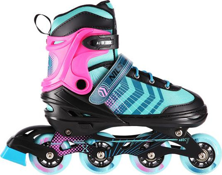 Łyżworolki wrotki łyżwy hokejowe wrotko-rolki 4w1 Nils Extreme rozmiar L 39-43