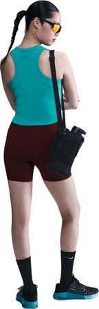 Koszulka damska Nike Dri-Fit One Fitted Crop turkusowa FN2806 345