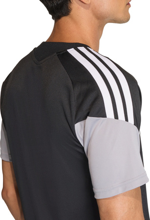 Koszulka męska adidas Tiro 26 Competition Training Jersey czarno-szaro-biała JX4254