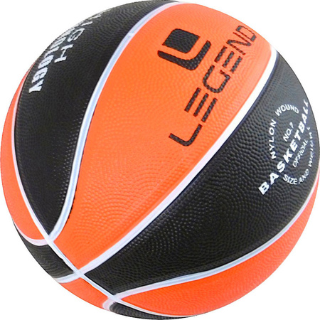 Piłka do koszykówki koszykowa Legend Trening BB700 Cellular pomarańczowo-czarna