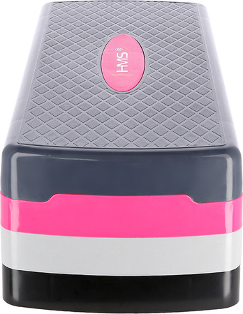 Step do ćwiczeń aerobiku HMS AS002 różowo-szary