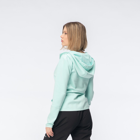 Damska bluza z kapturem rozpinana miejska treningowa Lady Danio rozmiar XL