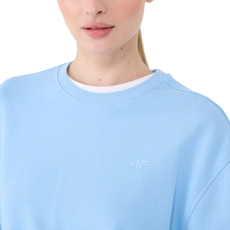 Bluza damska 4F F1765 błękitna 4FWMM00TSWSF1765 32S