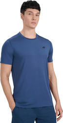 Koszulka męska 4F FNK M1521 denim 4FWAW25TFTSM1521 32S