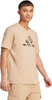 Koszulka męska adidas Camo Logo Graphic beżowa JM6382