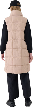 Kamizelka damska 4F F209 beżowa 4FWSS25TVJAF209 83S